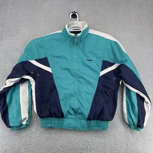VTG 90s HEAD Sportswear Windbreaker Jacket Mens M  Colorblock Hong Kong